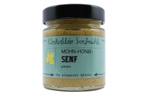 Mohn Honig Senf