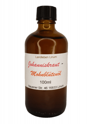 Johanniskraut-Mohnblütenöl